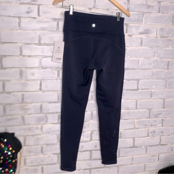 Athleta Pants & Jumpsuits Nwt Athleta Blue Altitude Tight Polartec Fleece S Small Poshmark